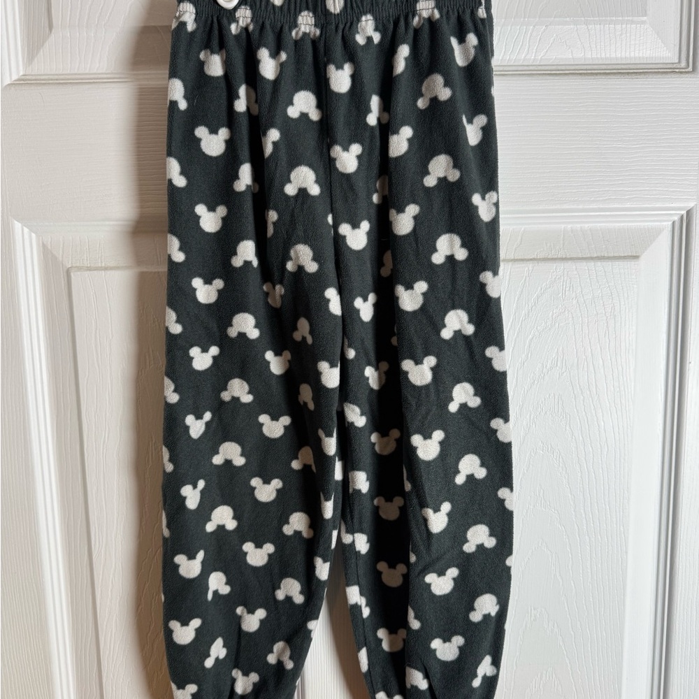 Disney Kids Pajama Bottoms - Black and White Mickey Design, Size 5T